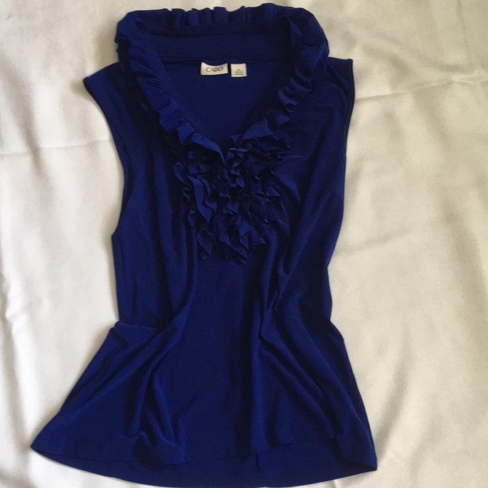 Ladies sleeveless blouse/top